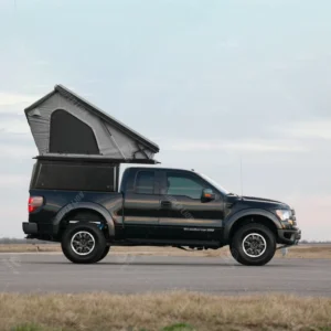 Roof Top Tent Wedge Camper Soft Shell Pop up Four season Waterproof Canvas for Tacoma Outdoor Camping Travel