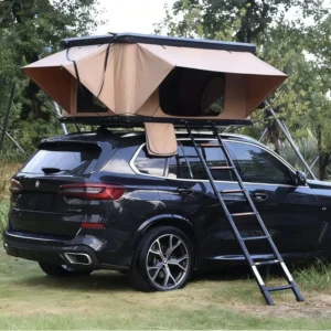 Roof Top Tent XL Camping Rooftop Tent 4 Person Rtt 4X4 Waterproof Aluminum Shell Car Rooftop Tent Hard Shell