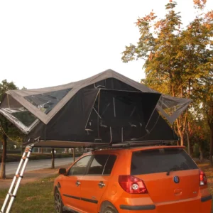 Roof Vehicle Top Tent Custom Soft Shell Folding Outdoor Camping mini Side Open SUV Awning Tent Soft Cover Car Roof Top Tents