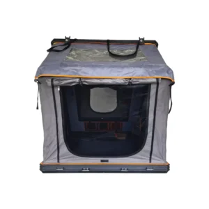Rooftop Car Tent Aluminum Hard Shell Oxford Waterproof Folded Camping Tent Quick Setup for SUV Pickup Truck Four Season Use