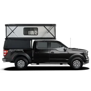 Rooftop Hard Shell Tent for Pickup Truck Travel Four-Season Quick Automatic Opening Large Space for 2 People