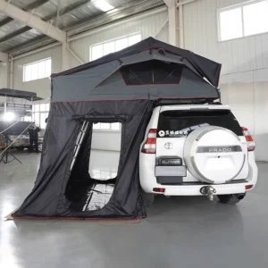 Rooftop Tent Accessories Breathable Soft Shell Rooftop Tent 4 Person Family Outdoor SUV Camping