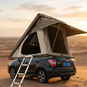 Rooftop Tent Hard Shell Soft Shell 2 in 1 Waterproof Quick Setup Vehicle Mounted Overland Camping