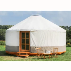 Round 4-Season Mongolia Yurt Home with Stove