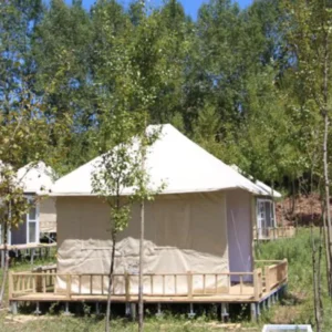 Round Glamping Bubble Tent and Mongolian Yurt