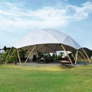 Round-Top Outdoor Camping Tent Waterproof Modular Detachable Canopy
