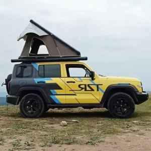 Ruizhan RT 002 Optional Foldable Camping Double Aluminium One Bedroom Extended Type Four Season Waterproof Quick Tent