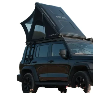 SH02 Hard Shell SUV Rooftop Tent, Double Layer, Waterproof, 2 Person, Quick Setup