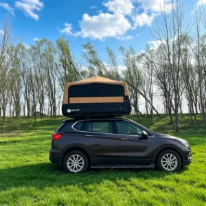 SKIFF 145 Rooftop Camping Tent, 4 Person, Four-Season, Hexagonal Diamond, Oxford Cloth, <1000mm Waterproof, UV Protection
