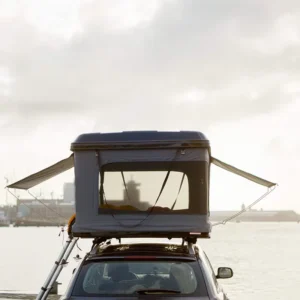SNDN Popular Large Windows ABS Popup Roof Top Tent Hard Shell Quick Setup Waterproof Hardshell Rooftop Tent Lightweight with LED