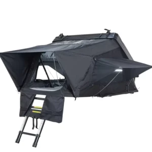 SOAR SH03 Hard Shell Rooftop Tent Double Layer One Bedroom 4 Person 4 Season Waterproof Quick Open Aluminum OEM