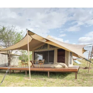 STAR RATE Luxury Hotel Glamping Tent with One Living Room and One Bathroom for Glamping Spots