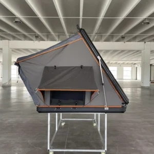 SUV Hard Shell Oxford Fabric Folding Waterproof Four Season Camping Roof Top Tent with Quick Setup for 2 3 Person