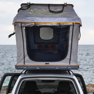 SUV Pickup Rooftop Tent Aluminum Frame Hard Shell Oxford Fabric Double Layer Lightweight Four-Season Waterproof