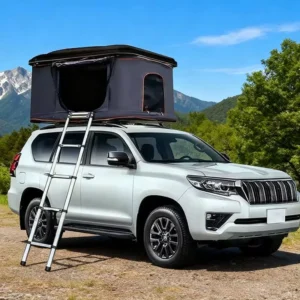 SUV Rooftop Tent Pop-Up Quick Automatic Opening Hard Shell Large Space 2 People Oxford Fabric Four-Season Rainproof Snowfield