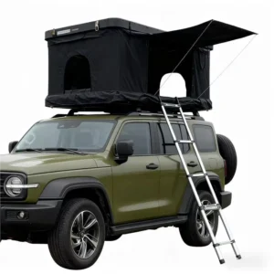 SUV Sedan Rooftop Tent Semi Auto Hydraulic Quick Open Camping OEM Custom Color Logo Factory Direct