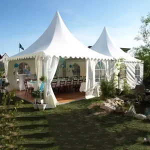 SUZHOU WT Party Tent Waterproof Wedding Party Pagoda Tent 5×5 Tente Events Party Outdoor Commercial