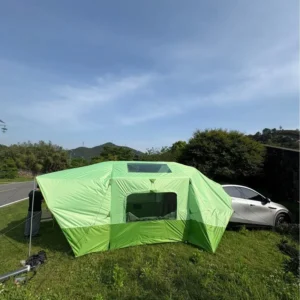 Safari Tent SUV Speed Car Tail Tent Portable Outdoor Rain and Sun Protection Camping Equipment