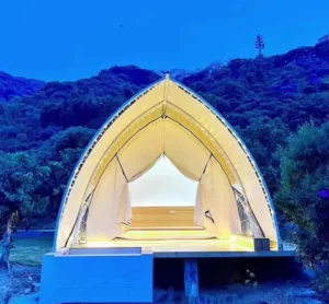 Sailboat Shape Glamping Tents