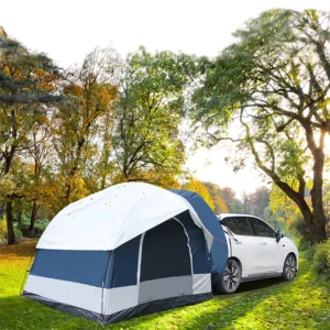 Self driving Equipment SUV Roof Tail Camping Tent 3 4 People Double Layer Multi Functional Portable Family Outdoor Tent