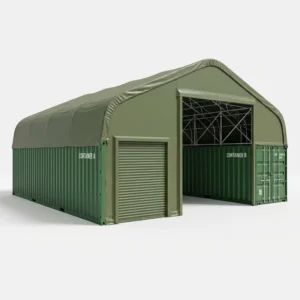 Shelter Container Prefabricated Building Fabric Storage Barn Hoop Galvanized Site Certified Office Structure B1 Galvanized Steel