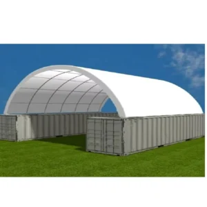 Shelter Metal Sea Container Shelter 40 Shipping Container Dome With Door Sheds & Storage Tent