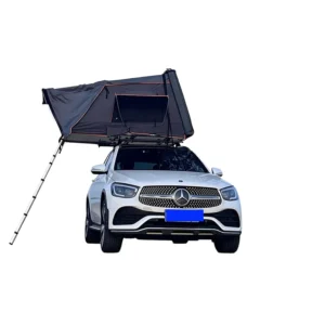 Side Flip Polycotton Hard Shell Rooftop Tent Fast Open Side Design Car Roof Tent Family Overlanding Four season