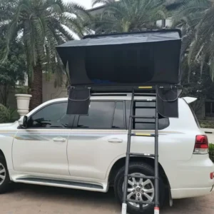 Side-Opening Waterproof SUV ABS Hard Shell Rooftop Tent for Car Camping