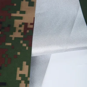 Silver-Coated Knitted Oxford Cloth 100% Polyester Abrasion-Resistant Abstract Geometric Waterproof Accessories