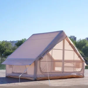 Single Door Inflatable Tent Without Window House Oxford Fabric Air Tent for Outdoor Camping Waterproof and Easy Setup