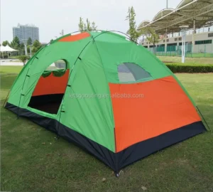 Single Layer 10 Person Extended Dome Tent 400*220*170cm (HT6059-4)