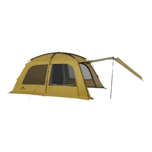 Single Layer Aluminum Frame Camping Tent Waterproof Base Extra Large Space Rainproof Anti UV