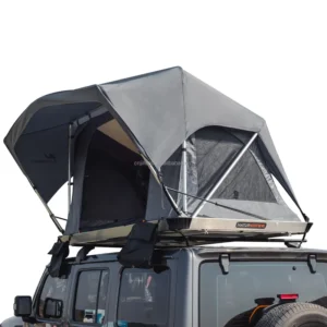Single Layer Aluminum Roof Tent Waterproof Warm No Need to Set up Automatic Camping Car Roof Tent Pop up
