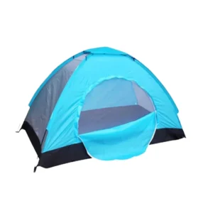 Single Layer Large Outdoor Camping Tent for 3-4 People Oxford Fabric Sun Protection Picnic Tent Awning One Bedroom Structure