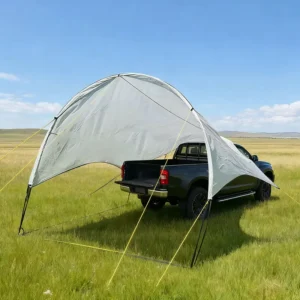 Single Layer Portable Waterproof Polyester Four season Extended Type Tent Latest Design Camping Outdoor Travel One Bedroom