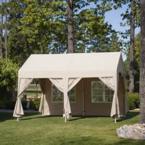 Single Layer Wedding Event Tent Outdoor Waterproof Windproof All Seasons Easy Assembly for Sale Rental