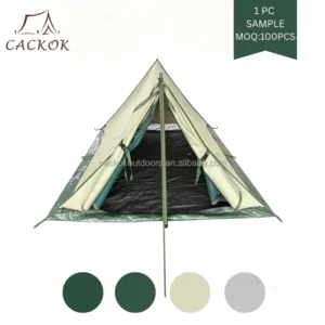 Single-Person A-Frame Lightweight Backpacking Tent with Waterproof PE Floor