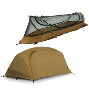 Single Person Camping Tent Double Tent Sets Separated Waterproof Special Shaped Tent Quick Setup Foldable