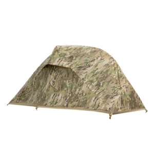 Single-door Double-layer Foldable Lightweight Mini Tent for Garden, Camping and Mountaineering (single-person Use)