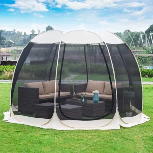 Six sided Gauze Summer Tent for Outdoor Camping and Party Use