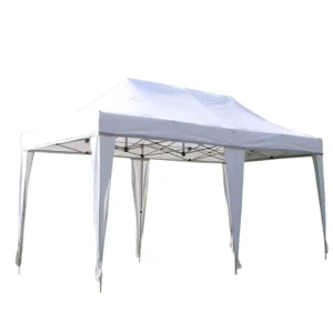 Sliding Folding Awning Iron Pipe Oxford Fabric Large Warehouse Shelters Outdoor Car Shelter Waterproof All Seasons Rain Sun
