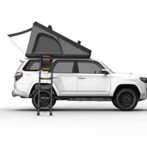 Slim Hard Shell Aluminum Outdoor Waterproof Travel SUV Car Rooftop Tent Coldproof Universal Fit