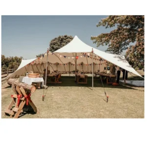 Small Elastic Flexible Stretch Party Tent Suitable For Party Dinner Wedding Tent