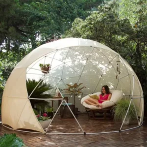 Small Garden Igloo PVC Winter Geodesic Dome Tent