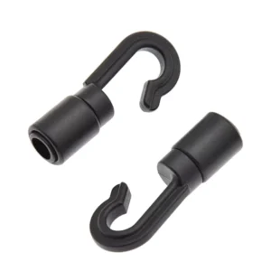 Small Plastic Elastic Rope Cord Snap Hooks for Camping Tents