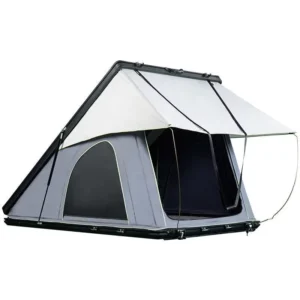 Soar 2 Person Four season Waterproof Aluminium Triangle Car Rooftop Tent One Bedroom Hard Shell Cover 4×4 SUV Pickup Camping