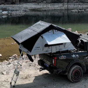 Soft Roof Top Tent Car Camping Large Space 4 People Lightweight Roof Tent for Vehicles