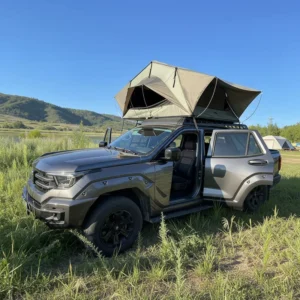 Soft shell Roof Top Tent Suitable for SUVs and Pickup Trucks Waterproof Quick to Set Up Ideal for Outdoor Camping