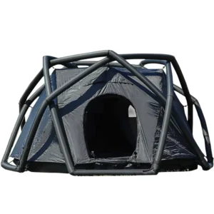 Source Factory Outdoor Camping Luxury Spherical Inflatable Fortress Tent Campsite Rainproof Dome Automatic Tent