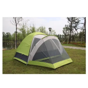 Source Factory Shaped Waterproof Camping Tents Double Layer Tunnel Tent